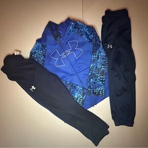 2T Under armour 3 piece jogger set